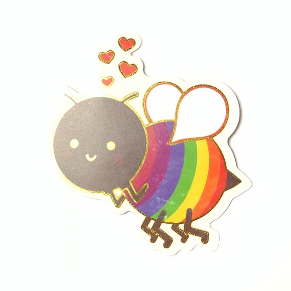 Bee Vinyl Sticker - Picture 1 of 2